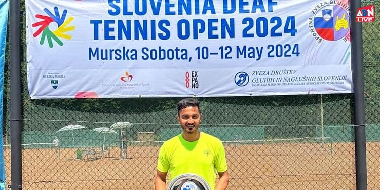 Slovenia Deaf Tennis Open: स्लोवोनिया बधिर टेनिस ओपन में पृथ्वी शेखर ने जीता खिताब, भारत का नाम किया रोशन