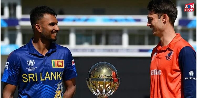 SL vs NED Live Score: श्रीलंका को लगा छठा झटका, असलंका के बाद शनाका भी आउट, लॉगन वैन वीक को मिली दूसरी सफलता