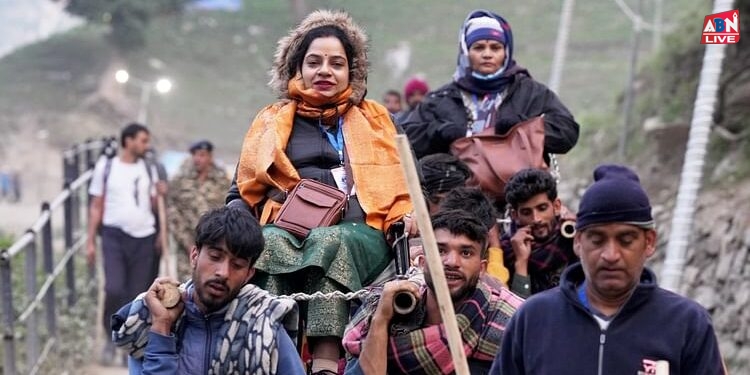 Amarnath Yatra : सात दिनों में हिम शिवलिंग के दर्शन करने वालों की संख्या सवा लाख पार, उत्साहित हैं यात्री