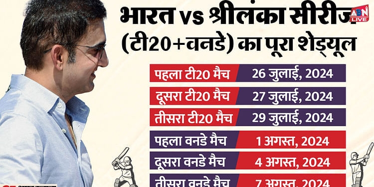 IND vs SL: जिम्बाब्वे के बाद भारत का श्रीलंका से होगा सामना, जानिए कब शुरू होगी टी20 और वनडे मैचों की सीरीज