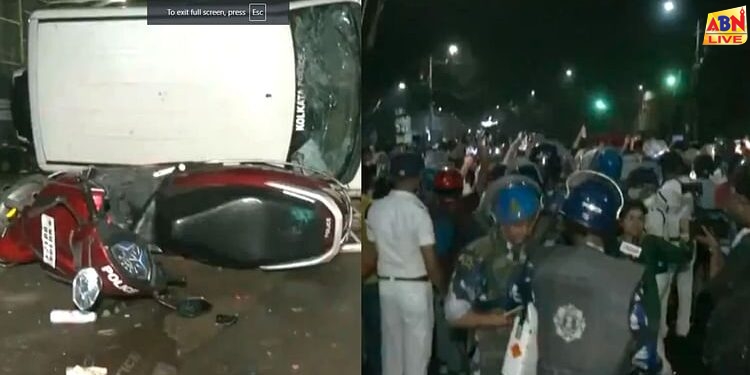 Kolkata: आरजीकर अस्पताल में तोड़फोड़-पथराव, प्रदर्शनकारियों के भेष में घुसे उपद्रवी; पुलिस ने किया लाठीचार्ज