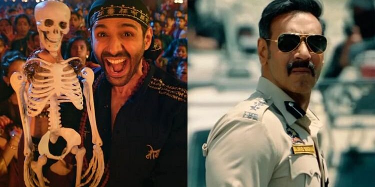 Singham 3 vs Bhool Bhulaiyaa 3: भूल भुलैया 3 ने जीती पहली जंग, 24 घंटे में इतने करोड़ बार देखा गया ट्रेलर