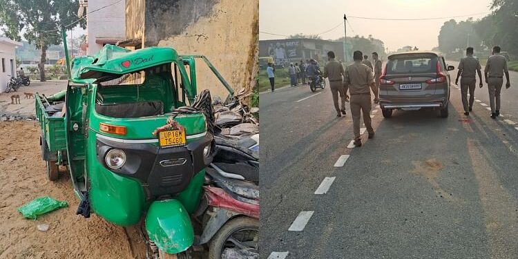 बदायूं में भीषण सड़क हादसा: छह लोगों की मौत, पांच घायल, दिवाली मनाने नोएडा से घर जा रहे थे सभी