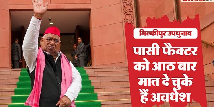 मिल्कीपुर उपचुनाव: नया नहीं है अवधेश के खिलाफ पासी उम्मीदवार का प्रयोग, इस तरह आठ बार तोड़ा है चक्रव्यूह