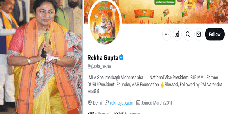 Rekha Gupta: CM पद के लिए चुने जाते ही रेखा गुप्ता के तेजी से बढ़ रहे फॉलोअर्स, कुछ ही घंटों में हजारों जुड़े