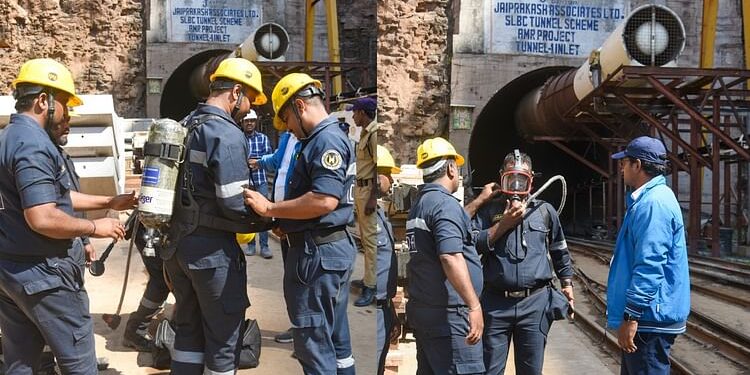 SLBC Tunnel Accident: गाद हटाने के प्रयास तेज, कर्मियों और उपकरणों की तैनाती बढ़ाई गई