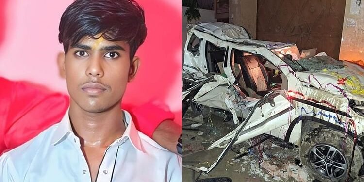 UP में दर्दनाक हादसा : बरात ले जा रही गाड़ी दीवार से टकराई, दूल्हा समेत आठ की मौत; मातम में बदलीं खुशियां