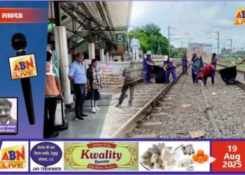 लखनऊ मंडल के प्रमुख स्टेशनों पर चल रहा विशेष सफाई अभियान