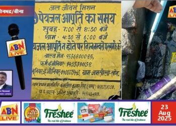 जल जीवन मिशन का पानी बर्बाद, उचित संरक्षण के अभाव में नालियों में बह रहा कीमती संसाधन