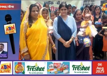 एनसीएल की ब्लॉक-बी परियोजना ने ग्राम मेहदेहिया में लगाया नि:शुल्क पोषण शिविर, 76 महिलाएं और बच्चे हुए लाभान्वित