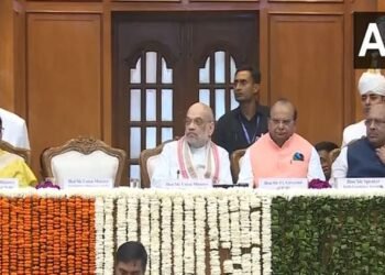 Delhi: दो दिवसीय अखिल भारतीय स्पीकर सम्मेलन में शामिल हुए अमित शाह; किरेन रिजिजू, सीएम रेखा समेत कई नेता मौजूद