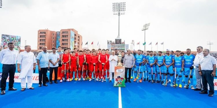 India vs China Hockey Live: भारत ने चीन पर बनाई बढ़त, दूसरे क्वार्टर में हरमनप्रीत और जुगराज ने दागे गोल