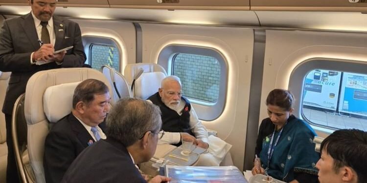 PM Modi in Japan LIVE: जापान में पीएम मोदी ने की बुलेट ट्रेन की सवारी, भारतीय ट्रेन ड्राइवर्स से की मुलाकात