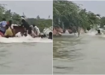 Rajasthan Weather: सवाई माधोपुर में नाव पलटने से 10 डूबे, सात लापता; बाढ़ से निपटने कोटा पहुंची सेना, तस्वीरें