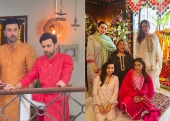 Ranbir Kapoor: करीना ने मनाया गणपति उत्सव, फेस्टिव मूड में शूटिंग पर नजर आए रणबीर कपूर; देखें वायरल वीडियो