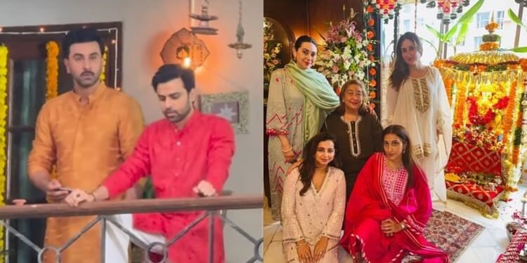 Ranbir Kapoor: करीना ने मनाया गणपति उत्सव, फेस्टिव मूड में शूटिंग पर नजर आए रणबीर कपूर; देखें वायरल वीडियो
