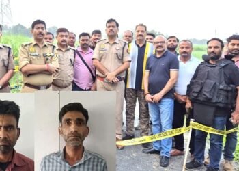 UP Police Encounter: पत्रकार राघवेंद्र बाजपेयी हत्याकांड के दो शूटरों का एनकाउंटर, पिसावां में मुठभेड़ में ढेर