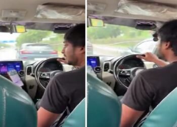 Video: 'भैया एक सेकंड रोक दो... बच्चा है साथ, वो जाने नहीं देंगे', नोएडा में कैब चालक से परिवार करता रहा विनती