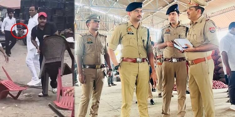 'गोली मार दी': साहिबाबाद मंडी में तीन राउंड फायरिंग, कुर्सियां फेंकी... बैठक में मचा बवाल; सामने आया वीडियो