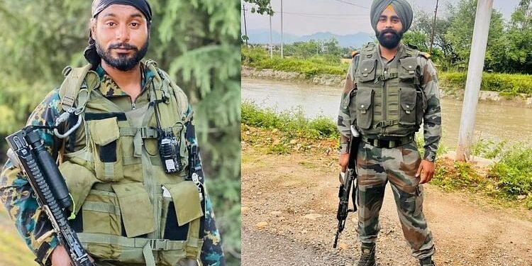 रक्षाबंधन के दिन पंजाब के दो जवान बलिदान: जम्मू-कश्मीर में आतंकी मुठभेड़, 11 माह पहले हुई थी हरमिंदर सिंह की शादी