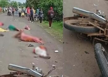 रक्षाबंधन पर दर्दनाक हादसा: दो बाइकों की टक्कर में जीजा-साले और दो बच्चों समेत चार की मौत, दो गंभीर घायल