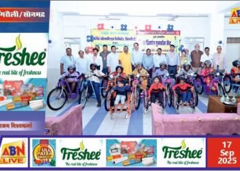 सिंगरौली में एनसीएल की सामाजिक पहल, दिव्यांगजनों को सहयोगी उपकरण और बच्चों को मिली स्वच्छता जागरूकता