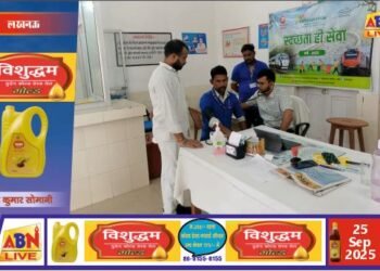 लखनऊ मंडल में सफाई मित्रों के लिए स्वास्थ्य शिविर और श्रमदान अभियान