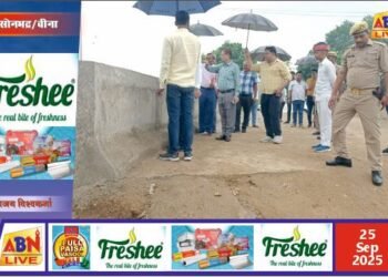 जिलाधिकारी ने किया पटवध पुल निर्माण का औचक निरीक्षण, जनवरी 2026 तक अवशेष कार्य पूरा करने के दिए निर्देश
