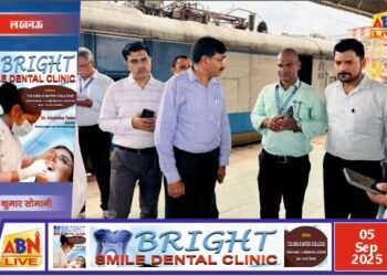 चारबाग रेलवे स्टेशन का मंडल रेल प्रबंधक ने किया निरीक्षण