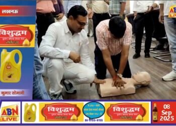मण्डल रेल प्रबंधक कार्यालय लखनऊ में सीपीआर वर्कशॉप आयोजित