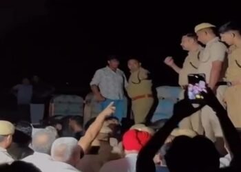 Kurukshetra : एसवाईएल नहर का पानी बीबीपुर लेक में छोड़ने पर विवाद, ग्रामीणों ने रात को नहर पर लगाया पहरा