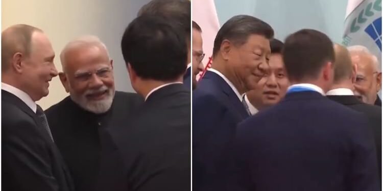 SCO Summit: एक मंच पर तीन महाशक्तियां; साथ नजर आए PM मोदी, पुतिन और जिनपिंग, दुनिया ने देखी सबसे दमदार तस्वीर