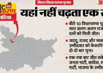 Seat ka Samikaran: बीते 10 चुनावों में सात अलग-अलग दलों को जीत दिला चुकी केसरिया सीट, ऐसा इसका चुनावी इतिहास