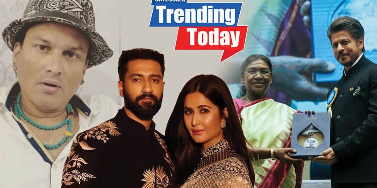 Trending Today: शाहरुख को मिला नेशनल अवॉर्ड, कटरीना-विक्की ने सुनाई गुड न्यूज; पढे़ं आज की चर्चित खबरें