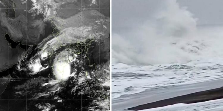 Cyclone Montha LIVE: गंभीर चक्रवाती तूफान में बदला मोंथा, भारी बारिश और 110 kmph की रफ्तार से चलेंगी हवाएं