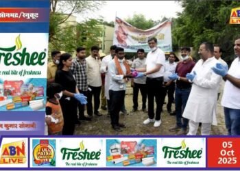 गांधी जयंती पर ग्रासिम इंडस्ट्रीज लिमिटेड, रेनुकूट में स्वच्छ भारत अभियान का आयोजन