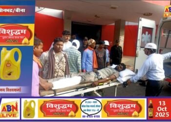 एनसीएल कृष्णशीला परियोजना में हादसा, टिप्पर की टक्कर से चालक गंभीर रूप से घायल