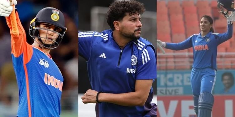 ICC: आईसीसी के महीने के सर्वश्रेष्ठ खिलाड़ी बनने की दौड़ में तीन भारतीय, अभिषेक-कुलदीप और मंधाना का नाम शामिल