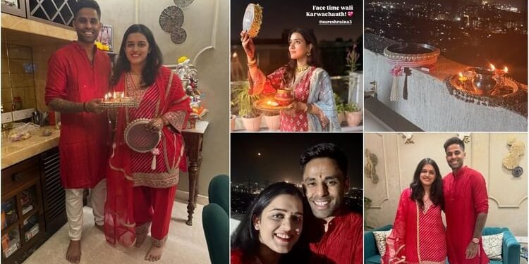Karwa Chauth 2025: देविशा ने पति SKY के लिए रखा व्रत, रैना की पत्नी प्रियंका ने की अखंड सुहाग की कामना; PHOTOS