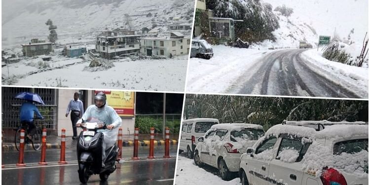 Weather Update: दिल्ली, उत्तर प्रदेश और हरियाणा में झमाझम बरसे बदरा, पहाड़ों पर बर्फबारी; आज भी बारिश के आसार