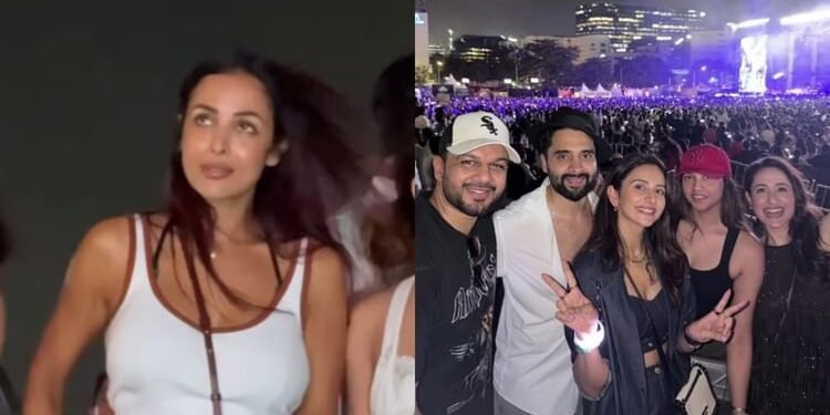 एनरिक इग्लेसियस के कॉन्सर्ट में जमा हुआ बॉलीवुड, मलाइका अरोड़ा से लेकर रकुल प्रीत तक आईं नजर