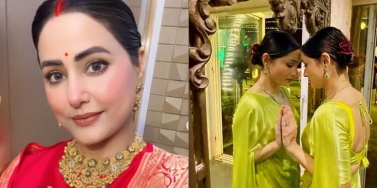 भारती सिंह से लेकर हिना खान और अंकिता लोखंडे तक, टीवी की इन अभिनेत्रियों ने भी मनाया करवा चौथ का त्योहार