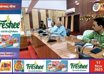 सोनभद्र में आपदा प्रबंधन की समीक्षा: आकाशीय बिजली, सर्पदंश और जलजनित जोखिमों पर व्यापक जागरूकता अभियान के निर्देश