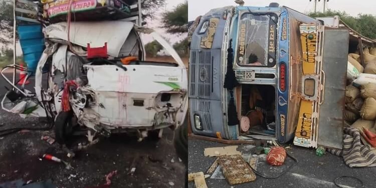 Jodhpur News: हाईवे पर मचा हाहाकार! ट्रक-टेंपो की भिड़ंत में पांच श्रद्धालुओं की दर्दनाक मौत, 14 घायल