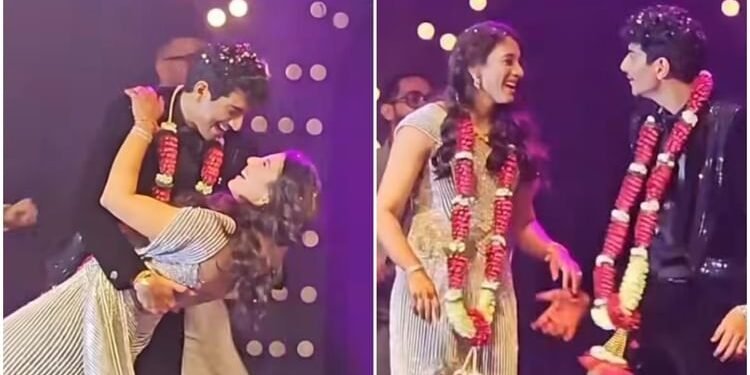 Smriti Palash Video: स्टेज पर डांस करते दिखे स्मृति-पलाश, हल्दी-मेहंदी के बाद संगीत सेरेमनी से वीडियो वायरल