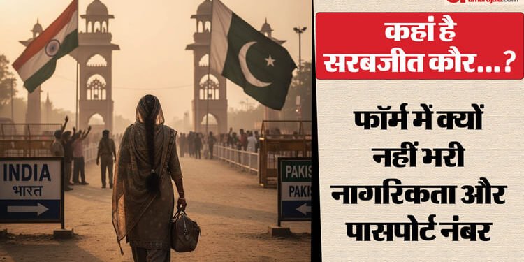 खुफिया एजेंसियों में बढ़ी बेचैनी: पाकिस्तान माथा टेकने गई सरबजीत लापता, इमिग्रेशन फॉर्म में सामने आई गड़बड़ी