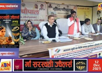 चोपन ब्लॉक के जुगैल में ग्रीन/ग्राम चौपाल आयोजित, मंत्री संजीव गौड़ और जिलाधिकारी बी.एन. सिंह ने ग्रामीणों की समस्याएं सुनीं