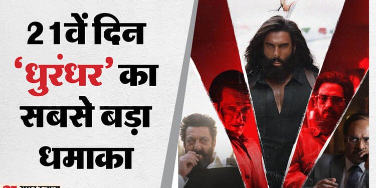 Dhurandhar: मात्र 21 दिनों में हजार करोड़ पार हुआ 'धुरंधर' का वर्ल्डवाइड कलेक्शन, तोड़ा इन फिल्मों का रिकॉर्ड