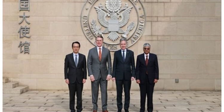 Quad: बीजिंग में हुई क्वाड देशों के राजदूतों की बैठक, अमेरिकी राजनयिक ने जारी की तस्वीर