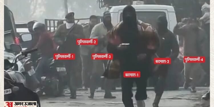 UP: पकड़ो पकड़ो...चिल्लाते रहे पुलिस वाले, राहगीर बोले-कौन पकड़ेगा? तुमने तो चलाई ही नहीं गोली; गैंगस्टर पर हमला